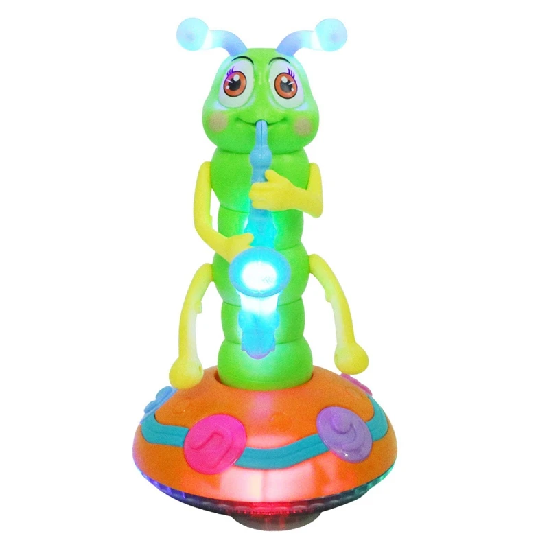 Kids Electronic Animal Toy Musical Caterpillar Toy Electronic Pet Playing the Saxophone Dancing Toy with Light for Kids
Kids Electronic Animal Toy Musical Caterpillar Toy Electronic Pet Playing the Saxophone Dancing Toy with Light for Kids