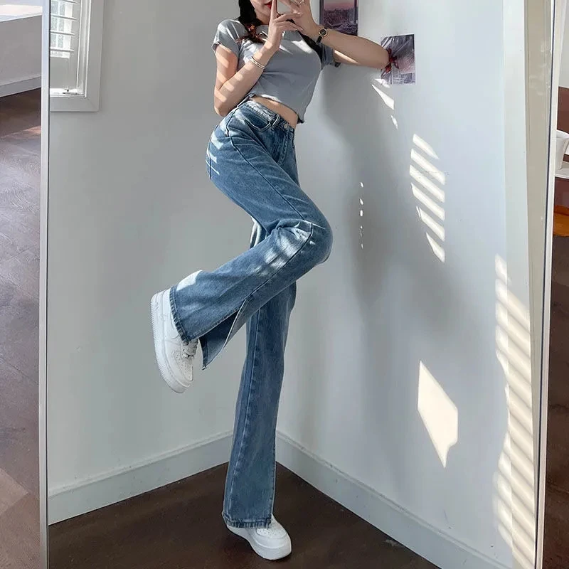 New Retro High Waist Jeans For Women Baggy Wide Legs Irregular Denim Female Straight Pants Mom Loose Streetwear Woman
New Retro High Waist Jeans For Women Baggy Wide Legs Irregular Denim Female Straight Pants Mom Loose Streetwear Woman