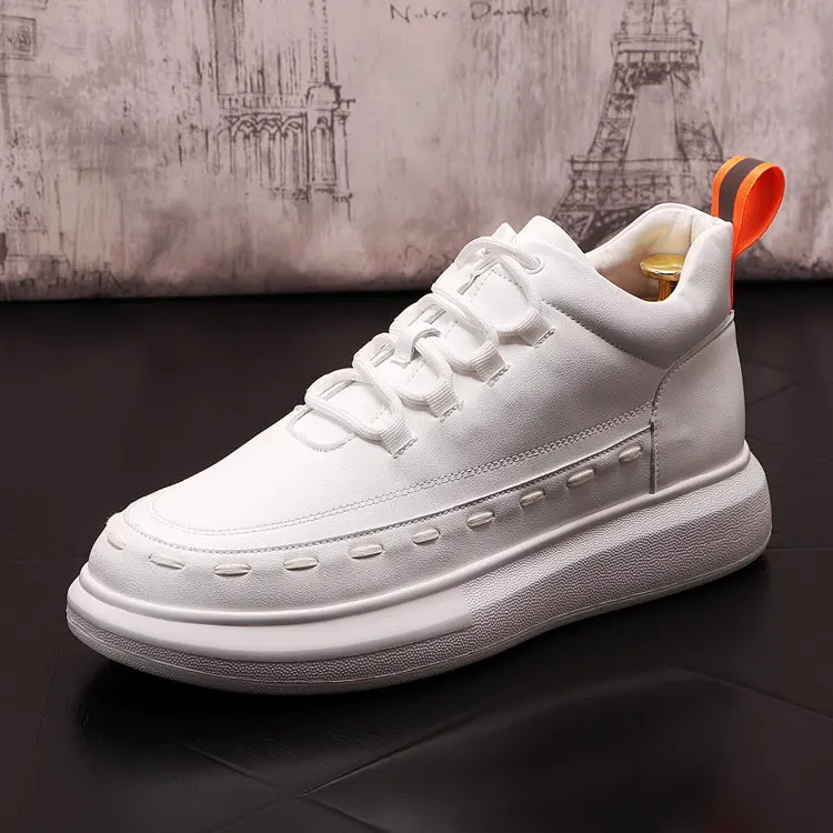 ERRFC British Tide Men's Shoes Fashion White Casual Comfort Knit Flat Platform Youth Trending Zapatos Black School Shoe 38-43
ERRFC British Tide Men's Shoes Fashion White Casual Comfort Knit Flat Platform Youth Trending Zapatos Black School Shoe 38-43