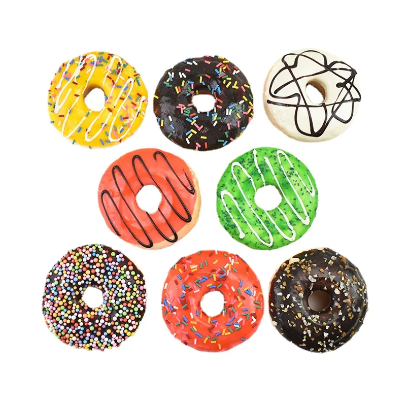 10CM 1pc Artificial Donut Cake Food Artificial Squishy Donut Simulation Model Photography Props Holiday Party Table Decoration
10CM 1pc Artificial Donut Cake Food Artificial Squishy Donut Simulation Model Photography Props Holiday Party Table Decoration
