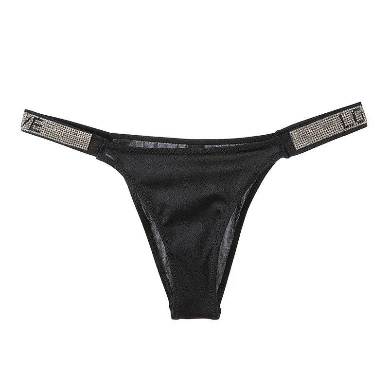 Underwear Women's Low Waist Rhinestone Thin Belt Women's Hot Thong Girl T-shaped Panties Panties Women Sexy Thong Panties
Underwear Women's Low Waist Rhinestone Thin Belt Women's Hot Thong Girl T-shaped Panties Panties Women Sexy Thong Panties