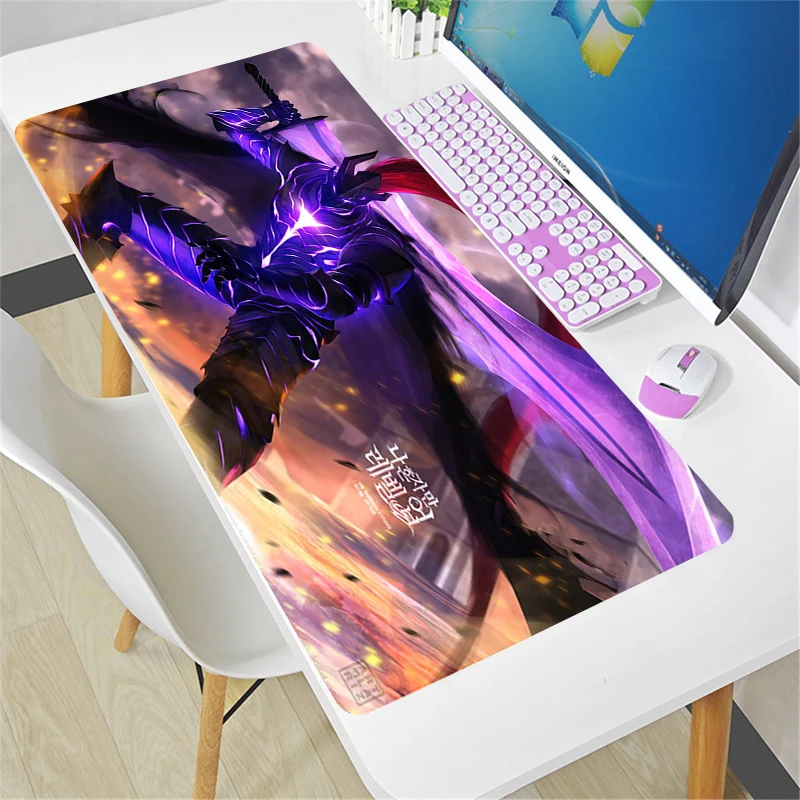 Solo Leveling Mouse Pad Large Gamer pc Keyboard Desk Mouse Mat 90x40 Carpet Rubber Tapis Souris Gaming Notbook For CSGO Mousepad
Solo Leveling Mouse Pad Large Gamer pc Keyboard Desk Mouse Mat 90x40 Carpet Rubber Tapis Souris Gaming Notbook For CSGO Mousepad