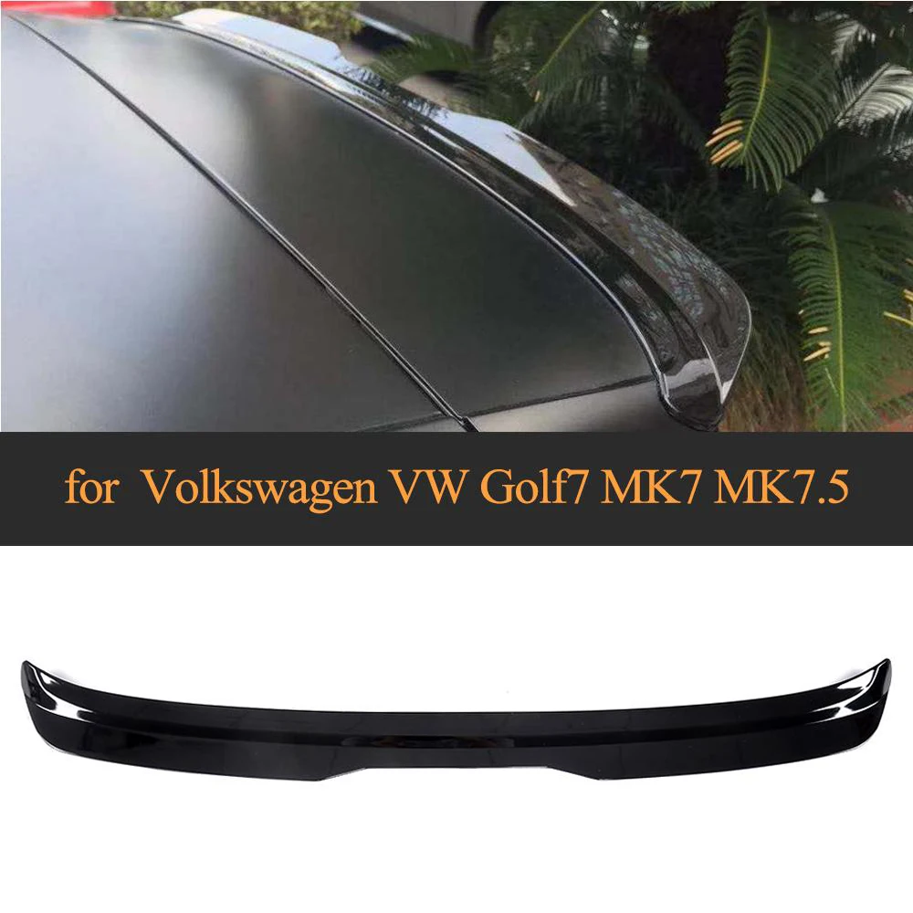 Автомобильный спойлер для VW GOLF 7 MK7 VII 5 Standard и R Бампер 2014 2019 задний крыла бампер не