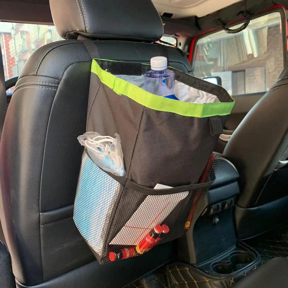 Car Trash Can Garbage Bag with Lid Foldable Auto Back Seat Dustbin Waste Rubbish Basket Organizer Storage Bag Car Accessories
Car Trash Can Garbage Bag with Lid Foldable Auto Back Seat Dustbin Waste Rubbish Basket Organizer Storage Bag Car Accessories