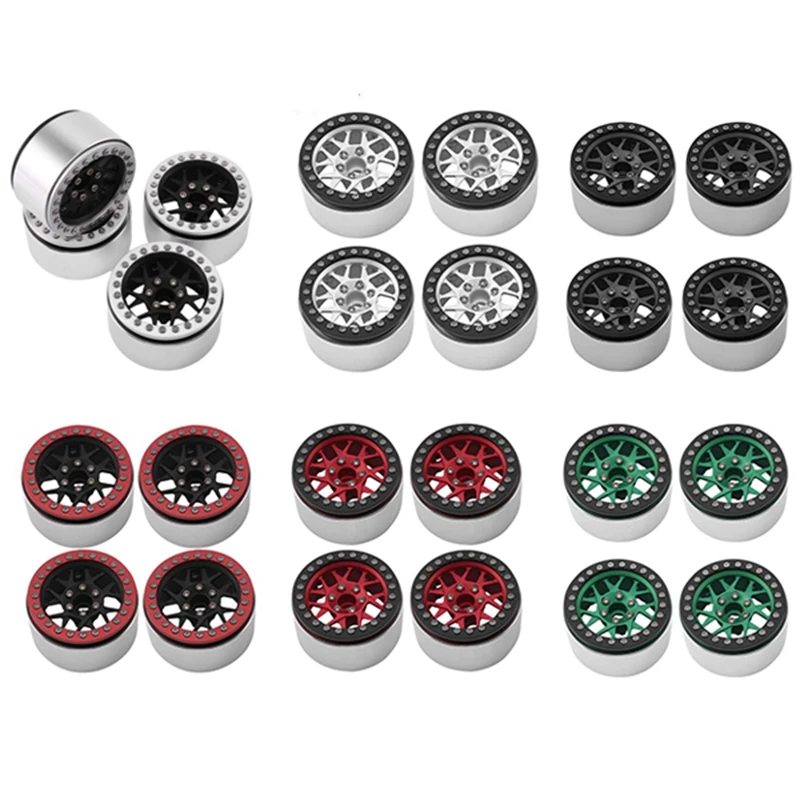 4PCS CNC Metal 2.2 Beadlock Wheel Rim Hub for 1/10 RC Crawler Car Axial SCX10 Wraith RR10 Traxxas TRX4 TRX6
4PCS CNC Metal 2.2 Beadlock Wheel Rim Hub for 1/10 RC Crawler Car Axial SCX10 Wraith RR10 Traxxas TRX4 TRX6