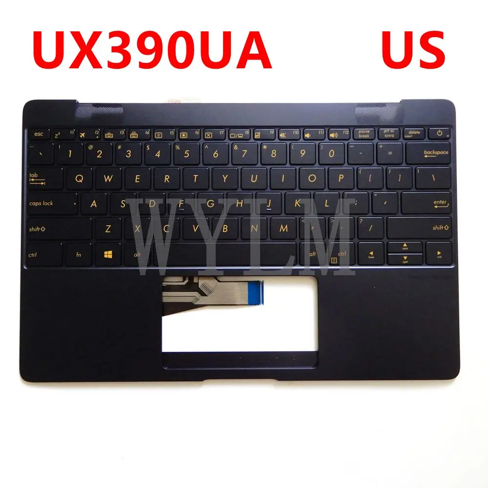Новая подставка для рук UX390U, верхний чехол в сборе, верхняя крышка, клавиатура для ноутбука Asus ZenBook 3U UX390 UX390U UX390UA, синяя с подсветкой
Новая подставка для рук UX390U, верхний чехол в сборе, верхняя крышка, клавиатура для ноутбука Asus ZenBook 3U UX390 UX390U UX390UA, синяя с подсветкой