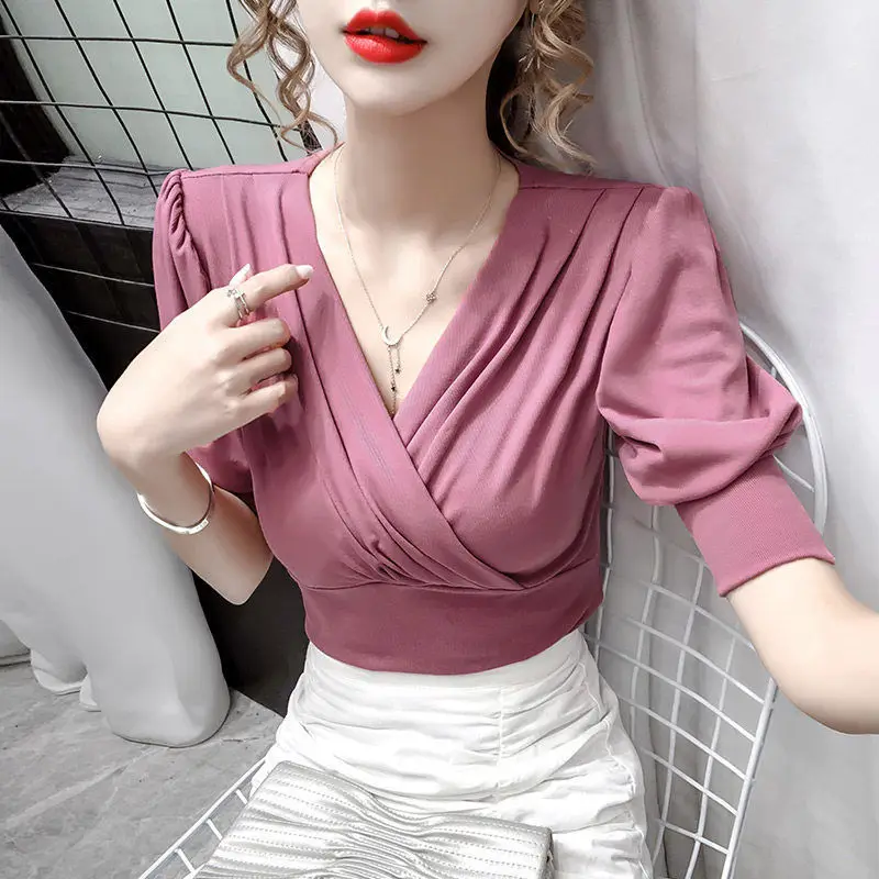 Fashion Plus Size Short Sleeve Elegant Cotton Women T-shirts 2021 Summer Crop Tops Streetwear Harajuku Tees 90s Basic Tshirt 124
Fashion Plus Size Short Sleeve Elegant Cotton Women T-shirts 2021 Summer Crop Tops Streetwear Harajuku Tees 90s Basic Tshirt 124
