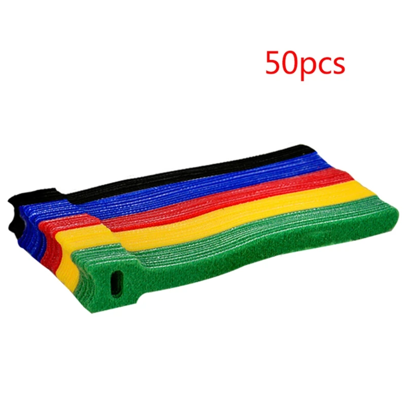 50 регулируемых нейлоновых петель для кабельных стяжек, аккуратный ремень, случайный цвет, органайзер для кабелей, съемный Velc ro Cleat Strap T21E 
50 регулируемых нейлоновых петель для кабельных стяжек, аккуратный ремень, случайный цвет, органайзер для кабелей, съемный Velc ro Cleat Strap T21E