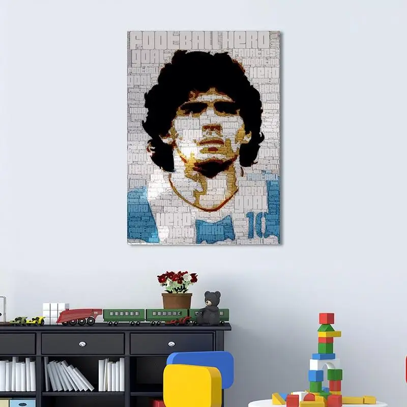 Diego Maradona Plakat Poster Modern Cool Canvas Art Poster and Prints Wall Picture for Living Room Decoration
Diego Maradona Plakat Poster Modern Cool Canvas Art Poster and Prints Wall Picture for Living Room Decoration