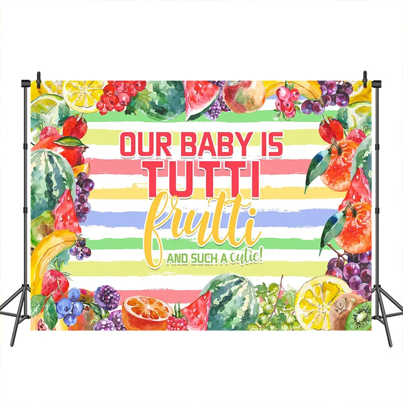 Mocsicka Baby Shower Backdrop Fruit Colorful stripe Photographic Background Customized Photographic Backdrops for Photo Studio 
Mocsicka Baby Shower Backdrop Fruit Colorful stripe Photographic Background Customized Photographic Backdrops for Photo Studio