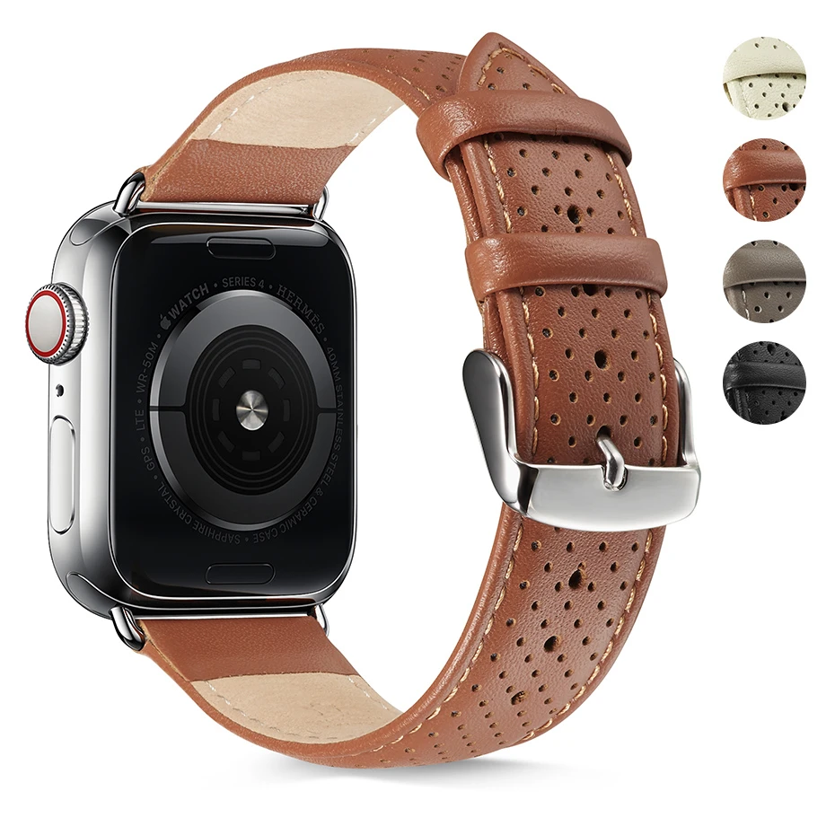 Genuine Leather Wristbands Watchband for apple watch 5 band 44mm 42 mm strap iwatch series 5 4 3 2 40mm 38 accessories bracelet
Genuine Leather Wristbands Watchband for apple watch 5 band 44mm 42 mm strap iwatch series 5 4 3 2 40mm 38 accessories bracelet