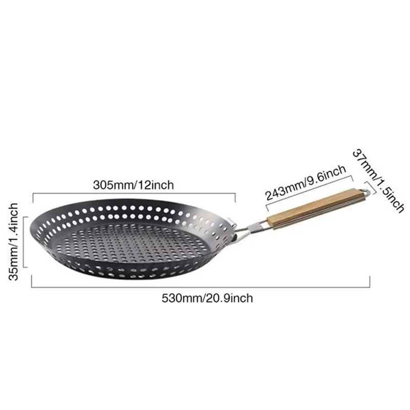 1pc Outdoor Camping Picnic BBQ Frying Pan Foldable Round Frying Pan Picnic BBQ Heat Resistant Steak Grilled Skillet Accessories
1pc Outdoor Camping Picnic BBQ Frying Pan Foldable Round Frying Pan Picnic BBQ Heat Resistant Steak Grilled Skillet Accessories