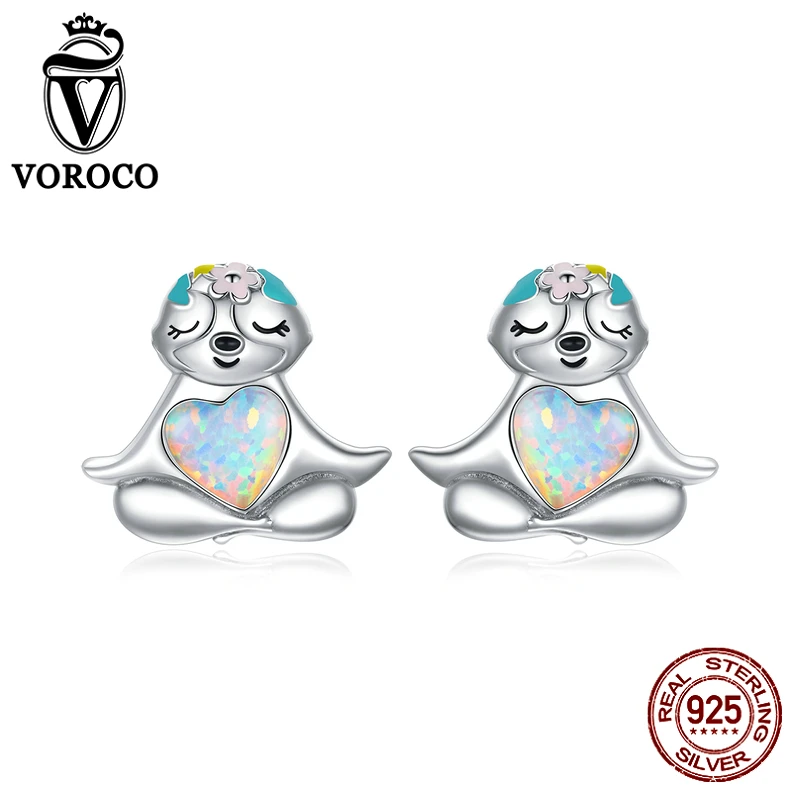VOROCO Star Moon Myth Colorful Earrings 925 Sterling Silver Open Simple Stud Earrings Sterling Silver Jewelry Gift BNE477
VOROCO Star Moon Myth Colorful Earrings 925 Sterling Silver Open Simple Stud Earrings Sterling Silver Jewelry Gift BNE477