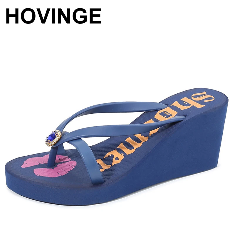 HOVINGE Women's Flip-flops 2021 New Trend Rhinestone Women's Flip-flops Woman Shoes High Heels Sexy Gladiator Sandals
HOVINGE Women's Flip-flops 2021 New Trend Rhinestone Women's Flip-flops Woman Shoes High Heels Sexy Gladiator Sandals