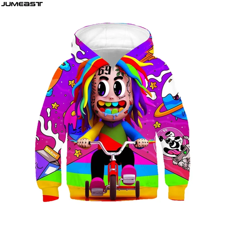 Jumeast Men Women 3D Children Sweatshirt Hip Hop Rapper 69 6ix9ine Tekashi69 Long Sleeve Kids Cap Hoody Sport Pullover Hoodies
Jumeast Men Women 3D Children Sweatshirt Hip Hop Rapper 69 6ix9ine Tekashi69 Long Sleeve Kids Cap Hoody Sport Pullover Hoodies