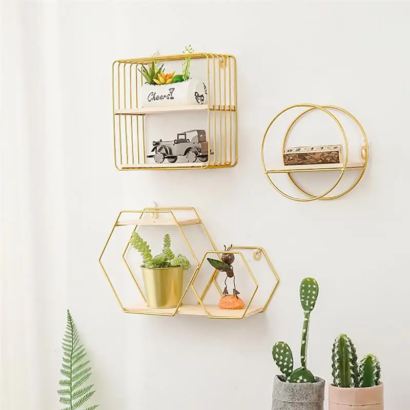 Creative Wall Shelf Decoration Shelf Organizer Nordic Wrought Iron Storage Rack Home Decor For Living Room Bedroom Storage Rack
Creative Wall Shelf Decoration Shelf Organizer Nordic Wrought Iron Storage Rack Home Decor For Living Room Bedroom Storage Rack