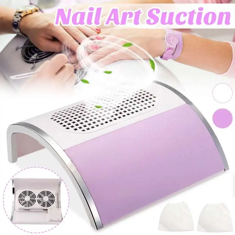 

100W AC220V Nail Dust Collector Fan Vacuum Cleaner Machine Strong Suction Powerful Nail Art Tool Vacuum Cleaner for Manicure
