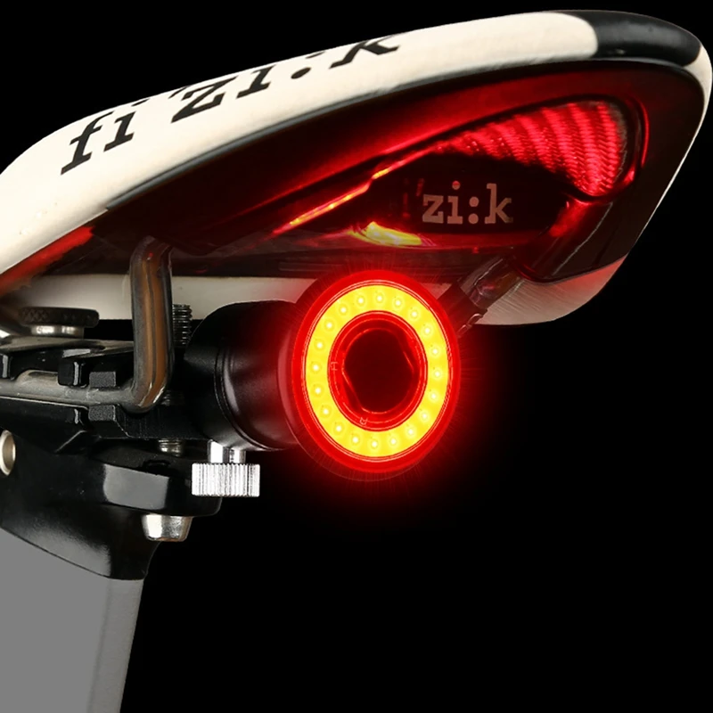Smart Sensor Bicycle Tail Light,Brake Sensor Rear Light LED Warning Light USB Charging Automatic Sensor,IPX6 Waterproof
Smart Sensor Bicycle Tail Light,Brake Sensor Rear Light LED Warning Light USB Charging Automatic Sensor,IPX6 Waterproof