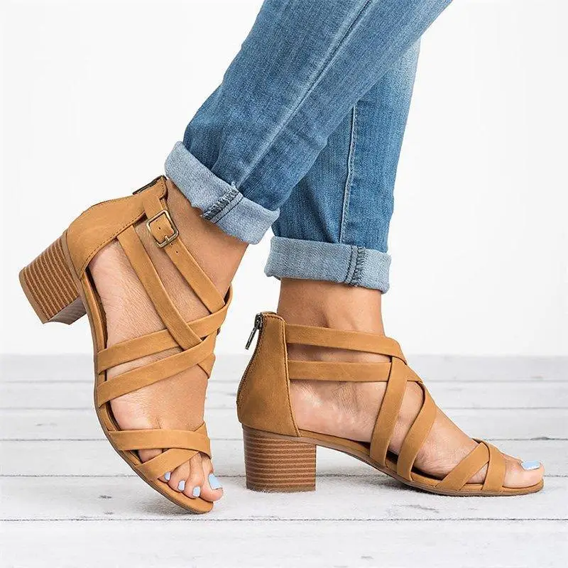 Casual Block Heel Zapatos Mujer Plus Size 43 Sandale Femme Women Sandals Fashion Low Heels Sandals For Summer Shoes Woman
Casual Block Heel Zapatos Mujer Plus Size 43 Sandale Femme Women Sandals Fashion Low Heels Sandals For Summer Shoes Woman