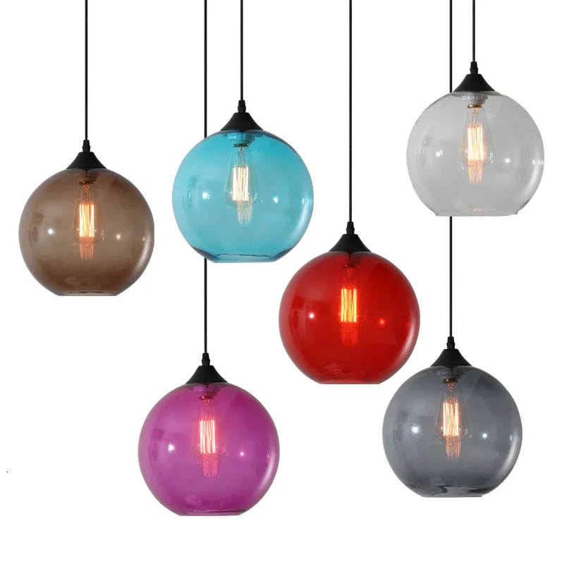 Goldfish Modern Simple Bar Cafe Creative Bowl Colorful Glass Chandelier lamparas de techo colgante
Goldfish Modern Simple Bar Cafe Creative Bowl Colorful Glass Chandelier lamparas de techo colgante