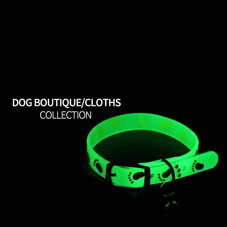 Pet Glowing Collars with Bells Glow at Night Dogs Cats Necklace Light Luminous Neck Ring Accessories Drop Shipping
Pet Glowing Collars with Bells Glow at Night Dogs Cats Necklace Light Luminous Neck Ring Accessories Drop Shipping
