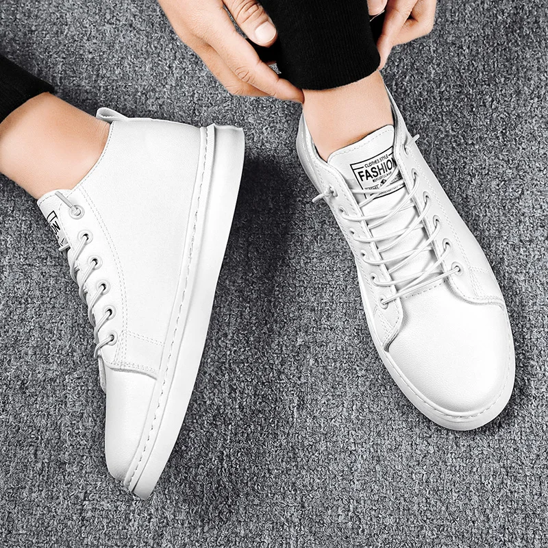 Spring 2021 Male Casual Shoes Black Men Pu Leather Footwear Wearable Walking Shoes For Mens Comfortable Casual Men Sneakers
Spring 2021 Male Casual Shoes Black Men Pu Leather Footwear Wearable Walking Shoes For Mens Comfortable Casual Men Sneakers