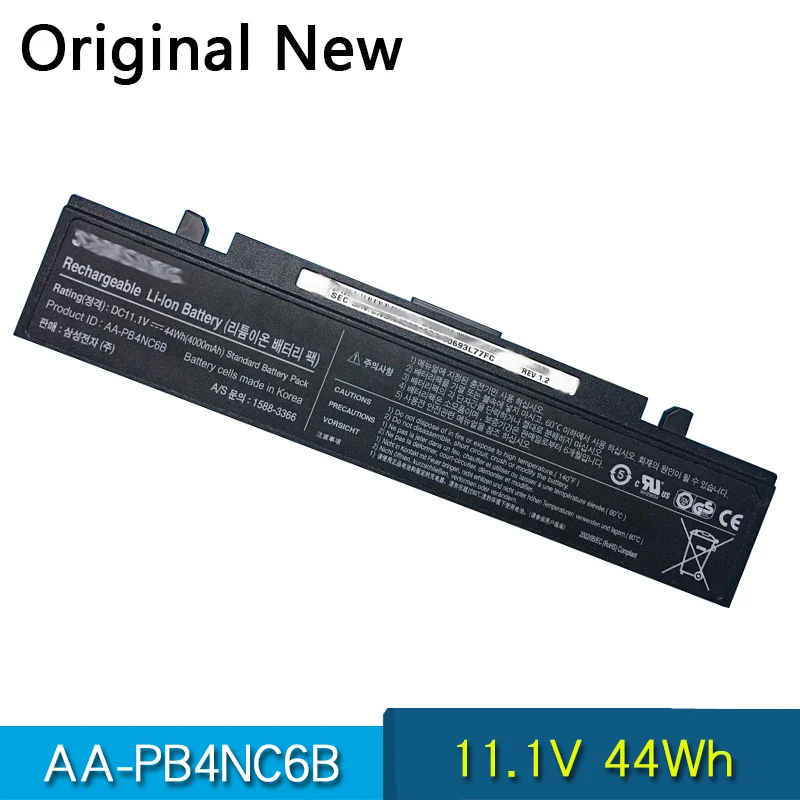 

Оригинальный AA-PB4NC6B Аккумулятор для ноутбука Samsung R60 P210 P460 P50 P560 P60 Q210 R39 R40 R408 R41 R410 R45 R460 R509 R510 R560