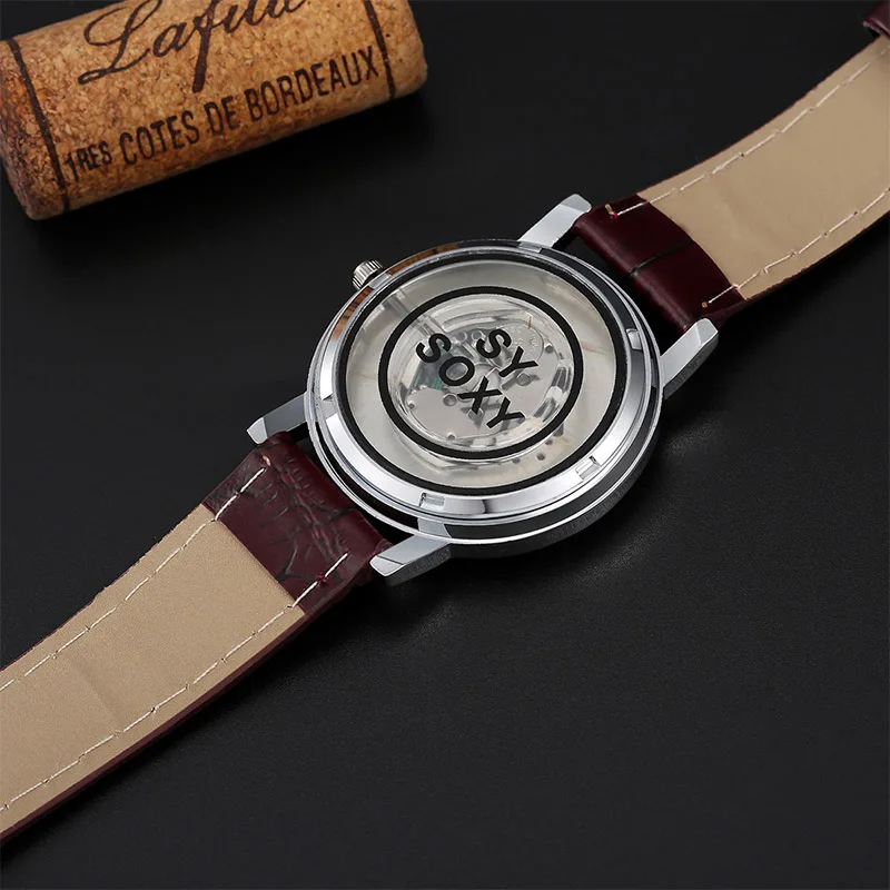 SOXY 2019 Top Brand Luxury Watches Good Quality Fashion Watch Men Leather Band Wristwatch Quartz Male Clock Relogio Masculino
SOXY 2019 Top Brand Luxury Watches Good Quality Fashion Watch Men Leather Band Wristwatch Quartz Male Clock Relogio Masculino