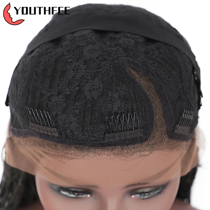 Youthfee Swiss Lace Front Synthetic Wigs With Baby Hair 30"Twist Braided Wig For Black Women Side Lace Part Lace Front Wig
Youthfee Swiss Lace Front Synthetic Wigs With Baby Hair 30"Twist Braided Wig For Black Women Side Lace Part Lace Front Wig
