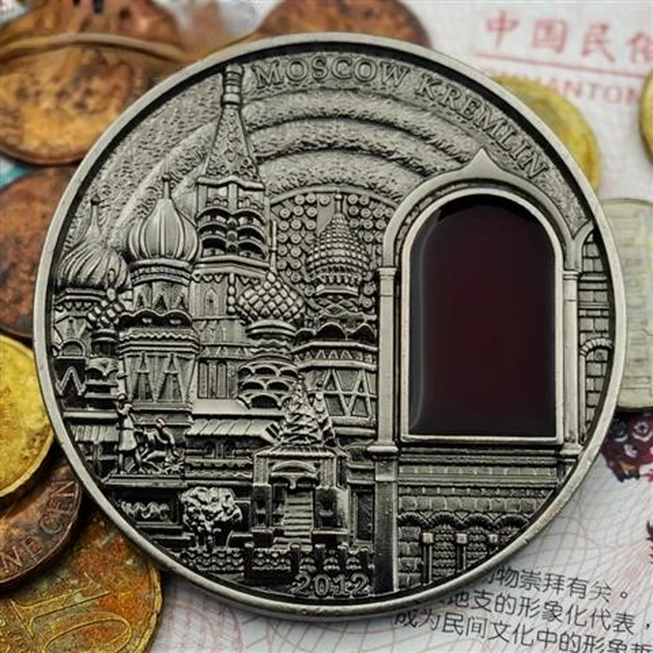 Palau 2012 Mineral Art Award Commemorative Coin Kremlin Antique Color Medal Craft Crafts Collection Home Decoration
Palau 2012 Mineral Art Award Commemorative Coin Kremlin Antique Color Medal Craft Crafts Collection Home Decoration