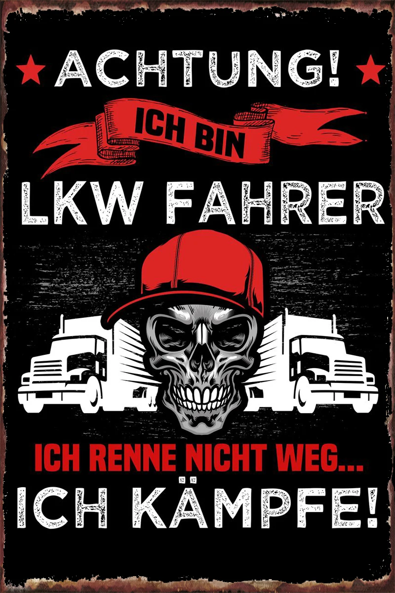 Warning Im a truck drive Room Decoration Retro Vintage Metal Sign Tin Sign Tin Plates Wall Decor For Cafe Pub Home Club
Warning Im a truck drive Room Decoration Retro Vintage Metal Sign Tin Sign Tin Plates Wall Decor For Cafe Pub Home Club