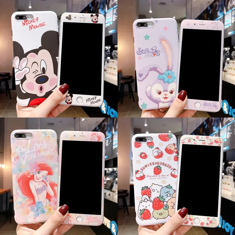 Disney Mickey Minnie tempered film for iPhone 12 11 8 7 Pro Max Mini XR XS Plus mobile phone film and case
Disney Mickey Minnie tempered film for iPhone 12 11 8 7 Pro Max Mini XR XS Plus mobile phone film and case