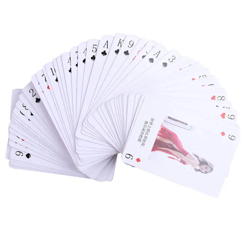 Игральные карты для покера 54 шт. JOKER одной вечеринки сексуальное нижнее белье