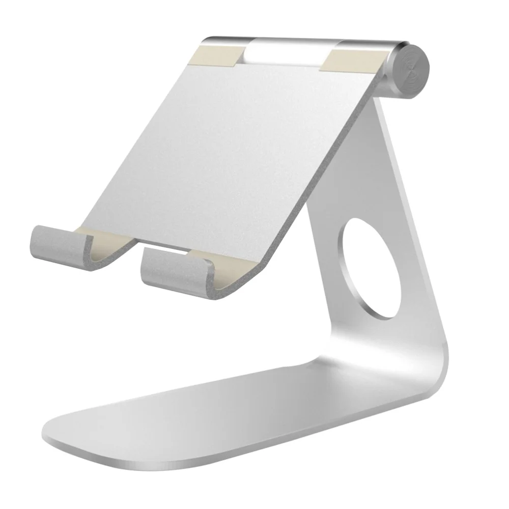 Adjustable Tablet Stand Aluminum Desktop Stand Holder Dock for iPad Kindle E-reader Other Android Tablets
Adjustable Tablet Stand Aluminum Desktop Stand Holder Dock for iPad Kindle E-reader Other Android Tablets