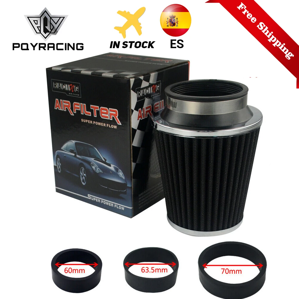 Universal car high flow cold air intake air inlet air intake system mushroom head air filter neck 76mm / 70mm / 63.5mm / 60mm
Universal car high flow cold air intake air inlet air intake system mushroom head air filter neck 76mm / 70mm / 63.5mm / 60mm