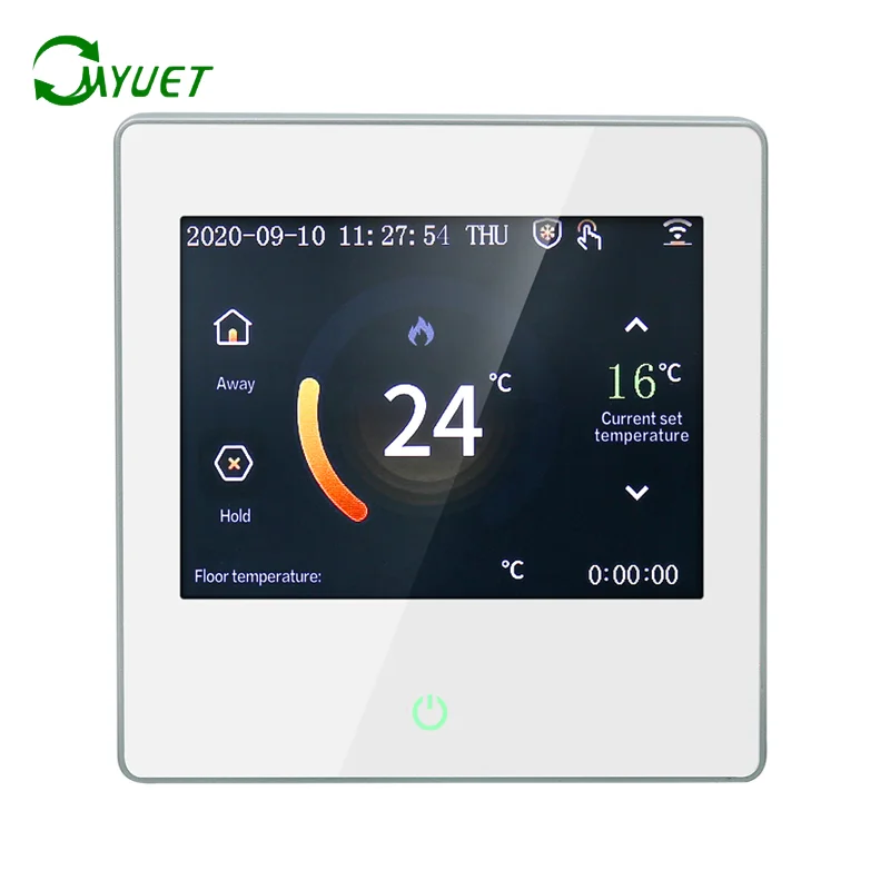 Умный термостат Myuet с поддержкой Wi Fi и голосовым управлением 3 5 дюйма|Системы