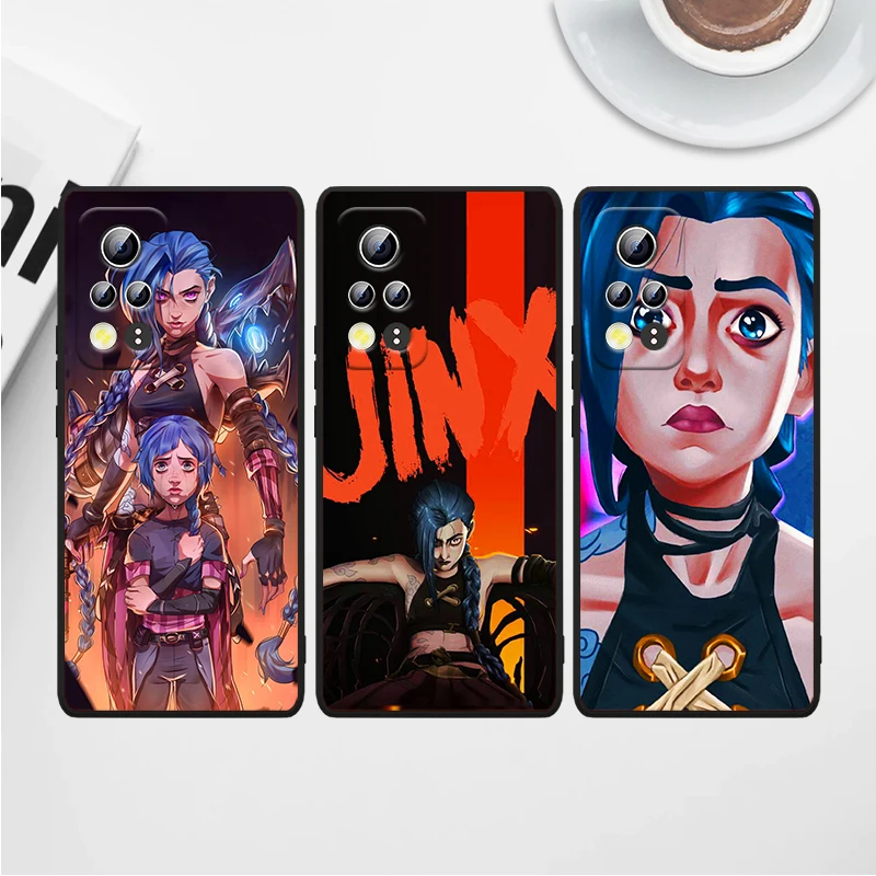 League of Legends Cartoon Arcane Jinx For Honor 60 50 X20 SE V30 30i 30S 30 20S 20E 20 V20 Pro 5G Plus Lite Black TPU Phone Case
League of Legends Cartoon Arcane Jinx For Honor 60 50 X20 SE V30 30i 30S 30 20S 20E 20 V20 Pro 5G Plus Lite Black TPU Phone Case