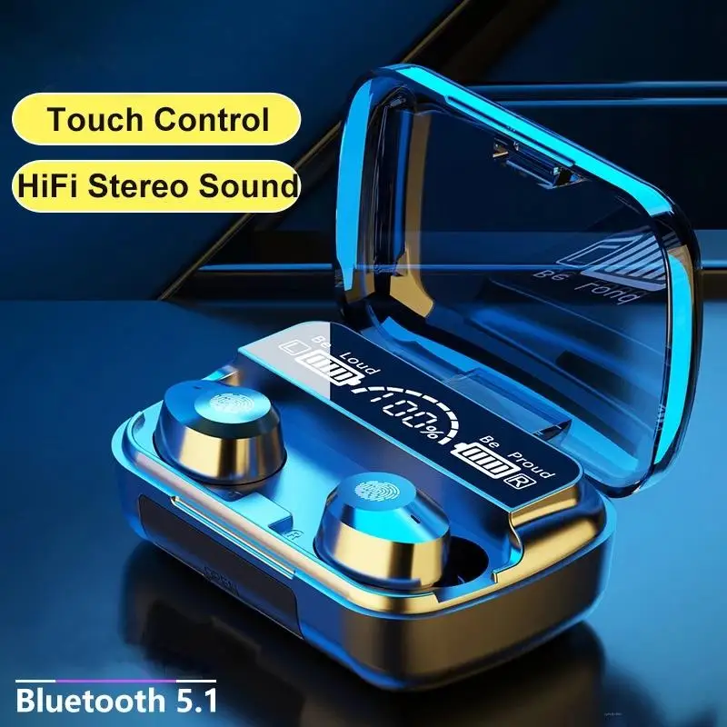 M5 TWS True Wireless Headphone 5.0 Bluetooth Earphones HiFi Stereo Sports Earbuds Sports Headset With Microphone For Smart Phone
M5 TWS True Wireless Headphone 5.0 Bluetooth Earphones HiFi Stereo Sports Earbuds Sports Headset With Microphone For Smart Phone