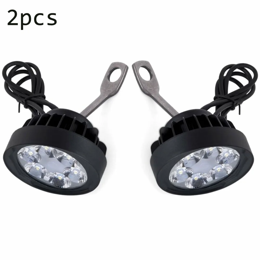 2pcs/Set White Motorcycle Headlight Spot Fog Lights Front Head Lamp 6 LED 12V-85V Auto Lighting Accessories Tools
2pcs/Set White Motorcycle Headlight Spot Fog Lights Front Head Lamp 6 LED 12V-85V Auto Lighting Accessories Tools