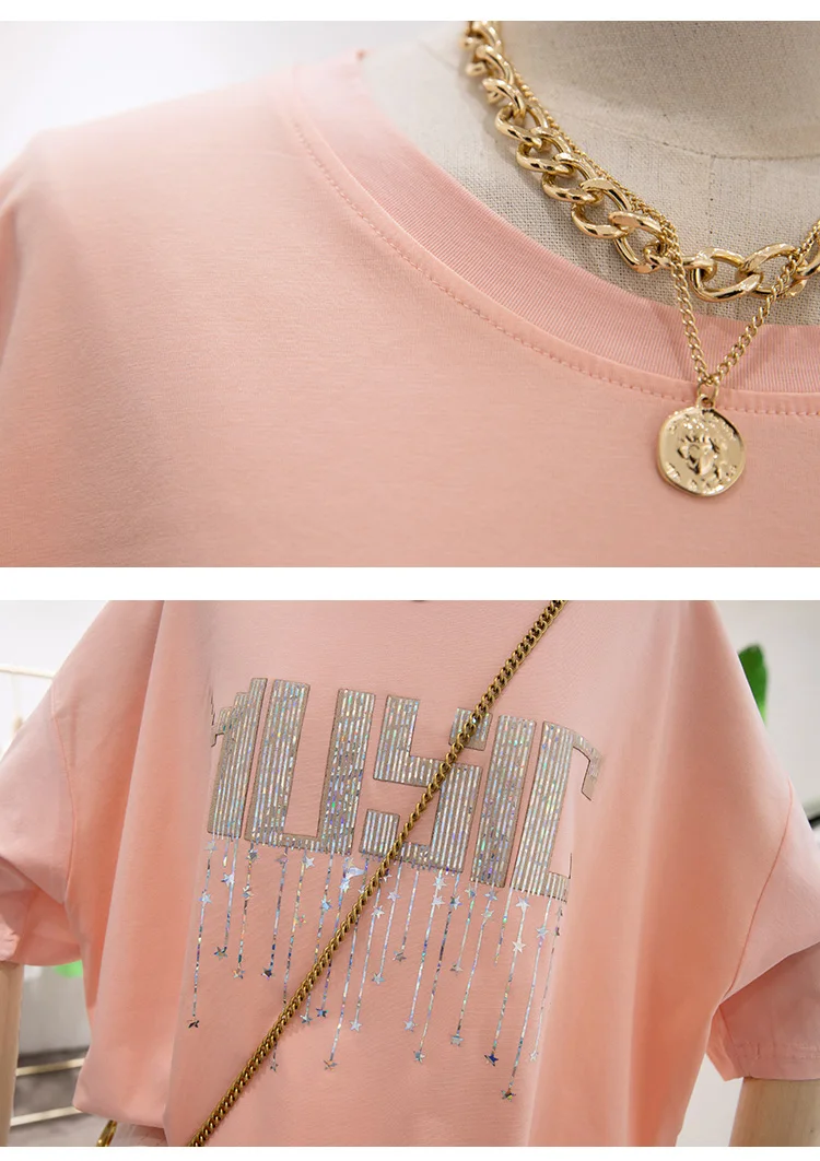 2021 Summer New Women Fashion Cartoon Loose Top Tees Ladies Short Sleeve Round Neck T-shirt Fashion Pullover Bottoming Shirt
2021 Summer New Women Fashion Cartoon Loose Top Tees Ladies Short Sleeve Round Neck T-shirt Fashion Pullover Bottoming Shirt