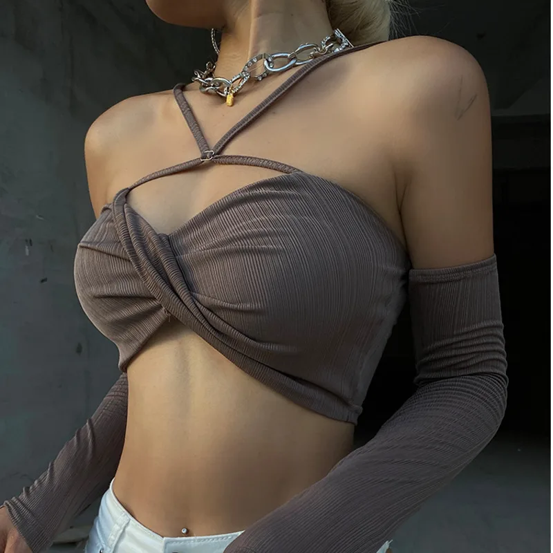 WOMENGAGA Long Sleeve Short Spice Girl T-Shirt NEW Autumn 2021 Bandage Top Women Sexy Korean Women Breast Wrap Tees Tops EY95
WOMENGAGA Long Sleeve Short Spice Girl T-Shirt NEW Autumn 2021 Bandage Top Women Sexy Korean Women Breast Wrap Tees Tops EY95