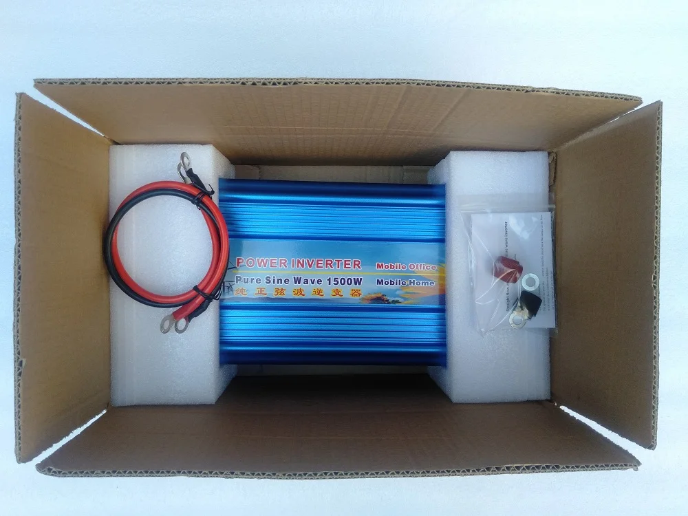 Digital display Converter 1500W 12V 110V 60HZ Portable Pure Sine Wave Power Inverter
Digital display Converter 1500W 12V 110V 60HZ Portable Pure Sine Wave Power Inverter