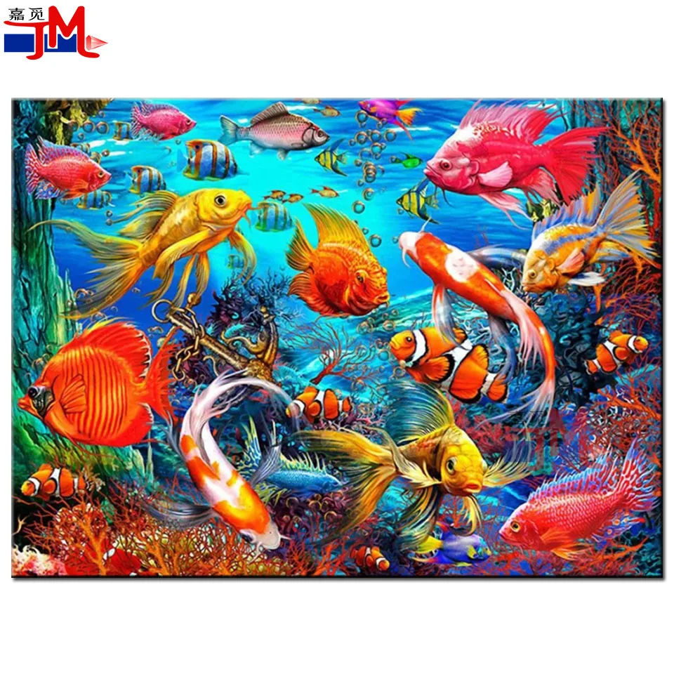 Полноценная алмазная живопись с подводным пейзажем, картина с тропическими рыбками 5D, алмазная вышивка «сделай сам», мозаика, вышивка крест...
Полноценная алмазная живопись с подводным пейзажем, картина с тропическими рыбками 5D, алмазная вышивка «сделай сам», мозаика, вышивка крест...
