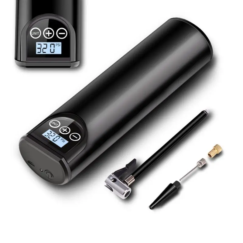 1set Multipurpose Portable Electric Inflator USB Rechargeable LCD Display Tire Pump
1set Multipurpose Portable Electric Inflator USB Rechargeable LCD Display Tire Pump