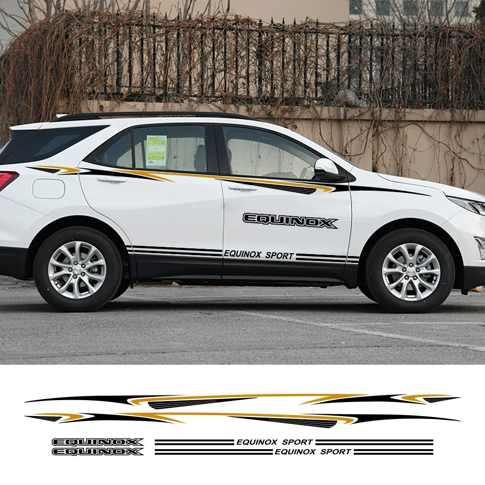 Стильные автомобильные наклейки 2 шт. Для Chevrolet Equinox, гоночная Спортивная Автомобильная виниловая пленка, наклейки с боковыми полосками, сти...
Стильные автомобильные наклейки 2 шт. Для Chevrolet Equinox, гоночная Спортивная Автомобильная виниловая пленка, наклейки с боковыми полосками, сти...