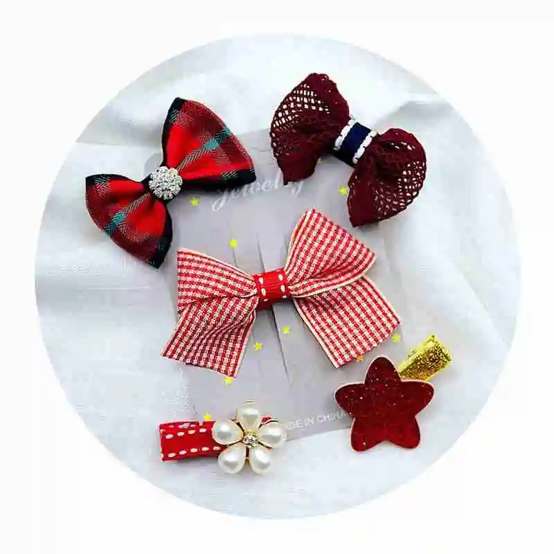 5PCS/set Baby Girls Bow Hairpins Hair Clip For girls Flower Headdress Children Barrettes Headwear Princess Y8H4
5PCS/set Baby Girls Bow Hairpins Hair Clip For girls Flower Headdress Children Barrettes Headwear Princess Y8H4
