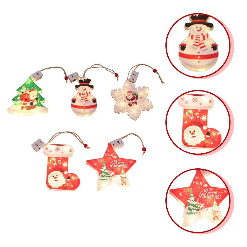 5 шт. Подвески на рождественскую елку, светильник Вески, декоративные подвесные световые декорации
5 шт. Подвески на рождественскую елку, светильник Вески, декоративные подвесные световые декорации