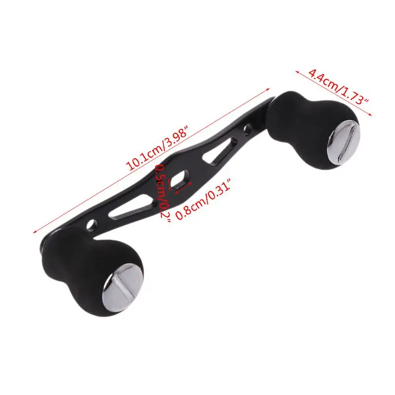 Fishing Handle Reel Double Knob Replacement Baitcasting Accessory Aluminum Alloy
Fishing Handle Reel Double Knob Replacement Baitcasting Accessory Aluminum Alloy