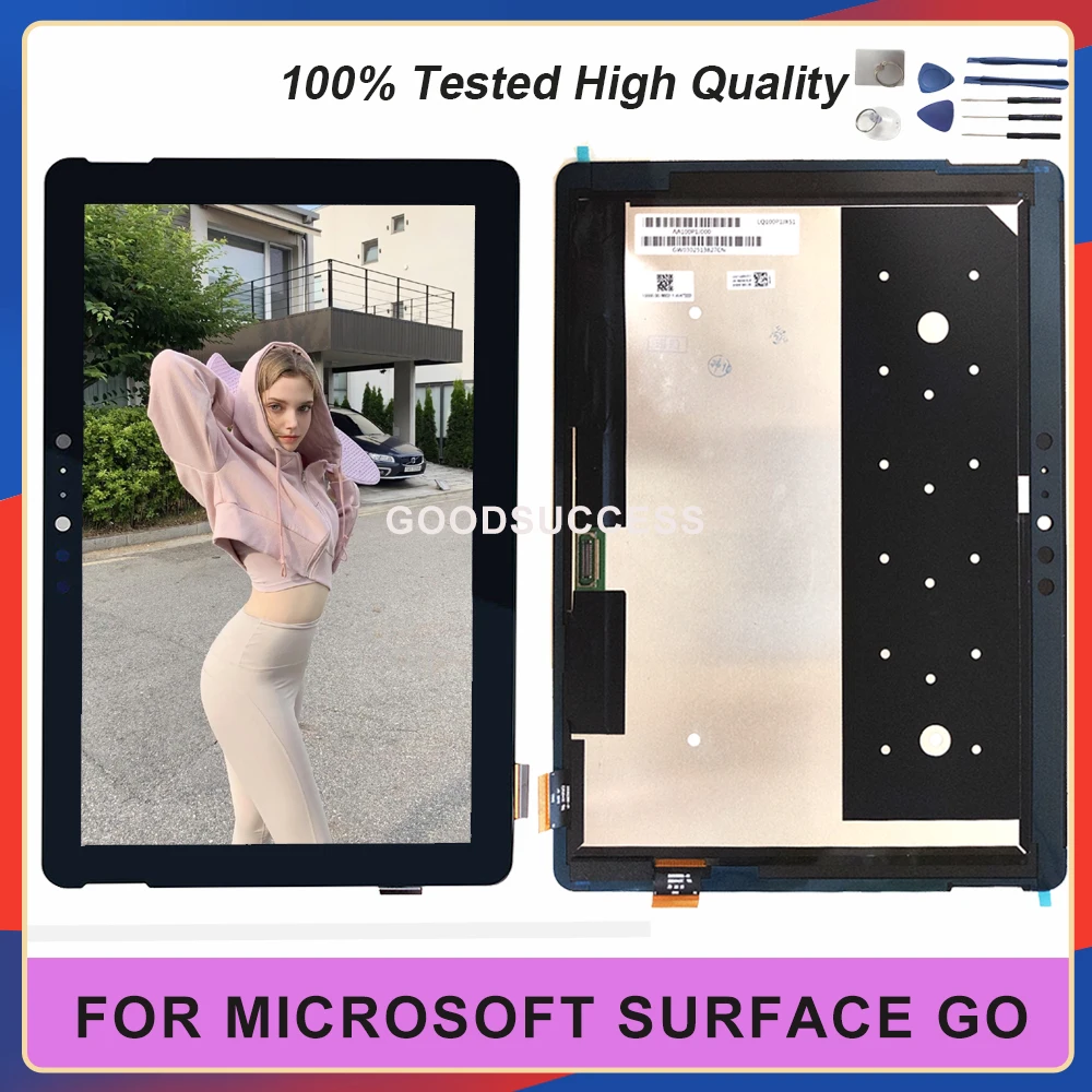 For Microsoft Surface Go 1824 / Surface Go 2 1901 1926 1927 LCD Display Panel Screen Monitor Touch Screen Assembly Free Tools
For Microsoft Surface Go 1824 / Surface Go 2 1901 1926 1927 LCD Display Panel Screen Monitor Touch Screen Assembly Free Tools