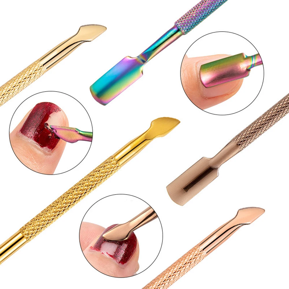 Stainless Steel Cuticle Pusher Dead Skin Push Remover For Pedicure Manicure Nail Art Cleaner Care Tools
Stainless Steel Cuticle Pusher Dead Skin Push Remover For Pedicure Manicure Nail Art Cleaner Care Tools